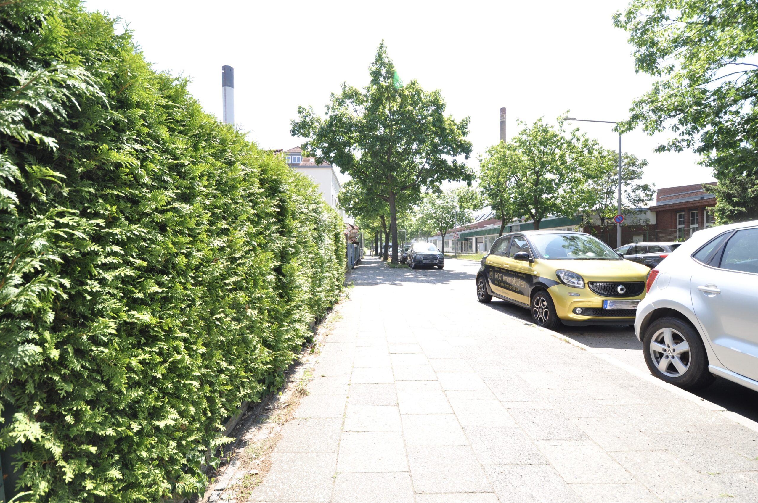Straße links