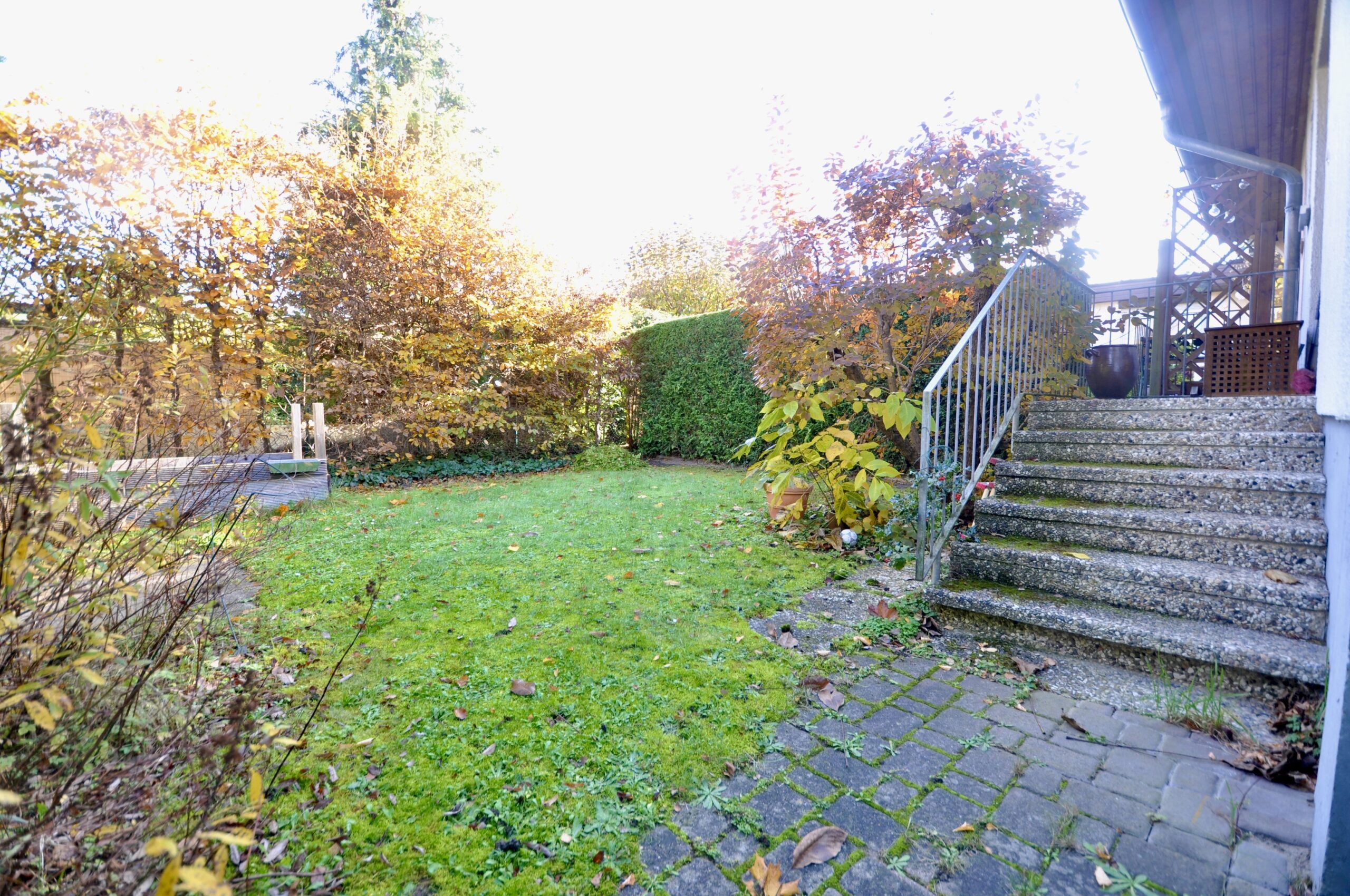 Gartenseitiger Zugang