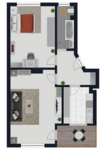 Grundriss unbemaßt