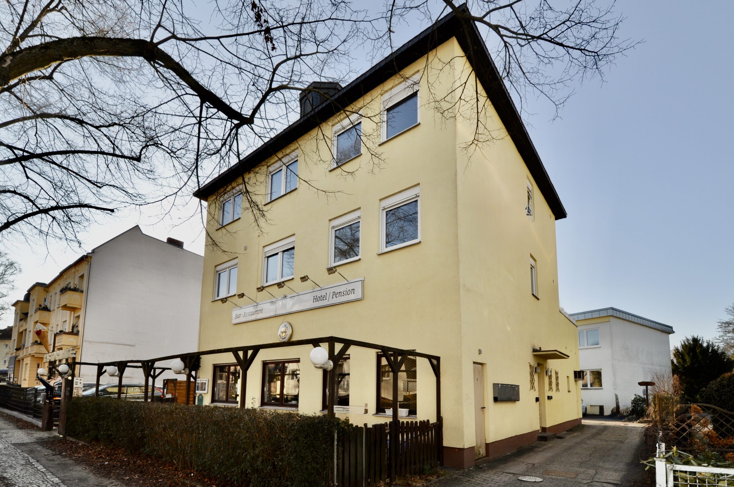 Ansicht Vorderhaus Front III